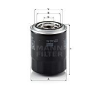 Фильтр масляный MANN-FILTER W 930/26
